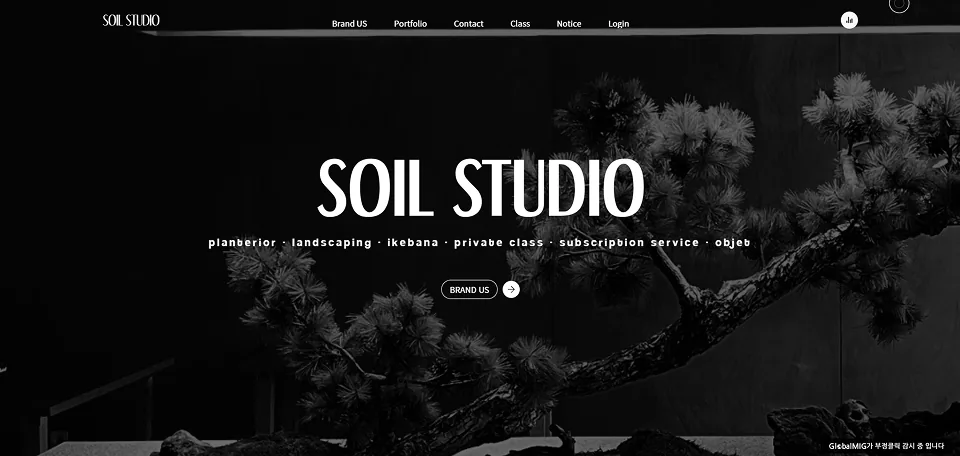 Soil Studio website by WACUS