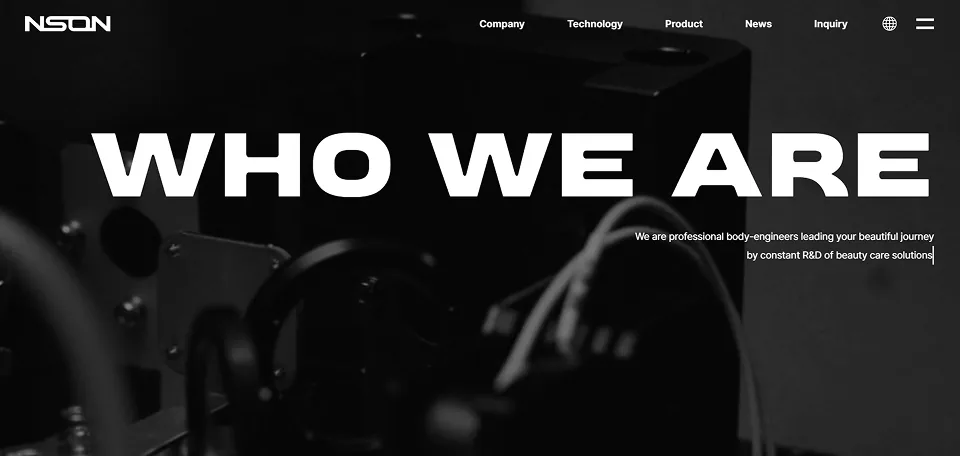 Technology company website by WACUS